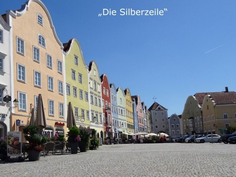 Eine Wanderung durch Schärding am Inn